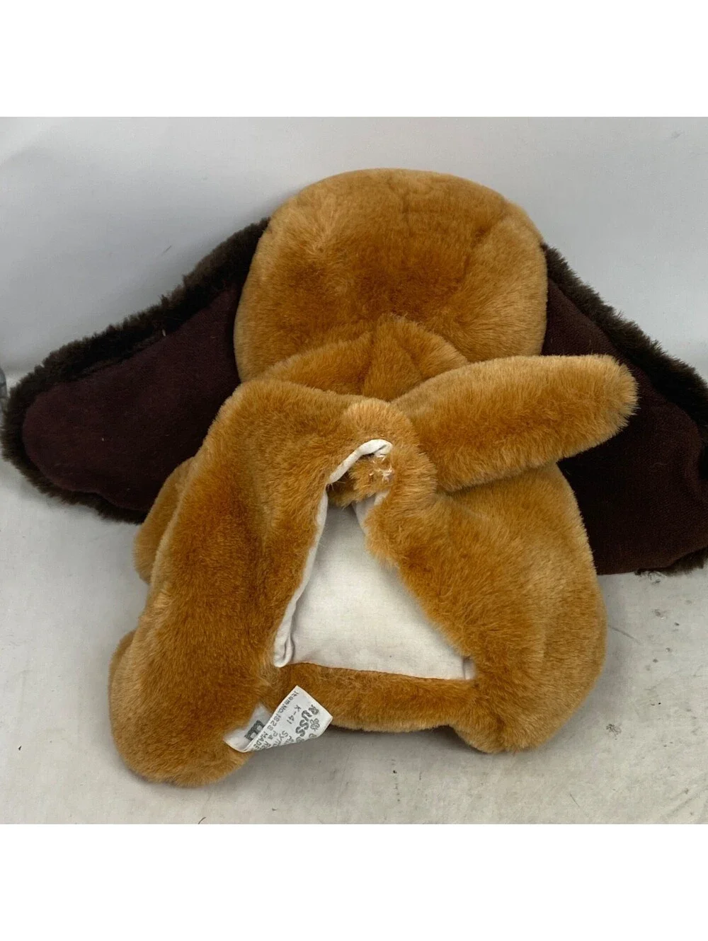 Vintage Russ Berrie Baxter puppet dog plush 1823 10